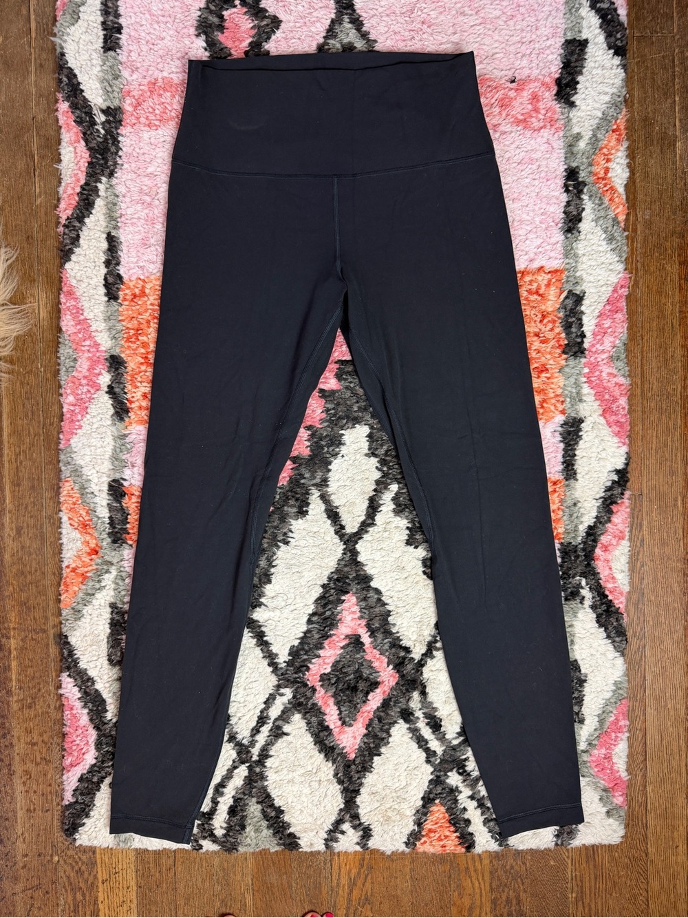 LULULEMON HR HIGH RISE ALIGN LEGGING PANT 28” INSEAM FULL LENGTH BLACK SZ 10